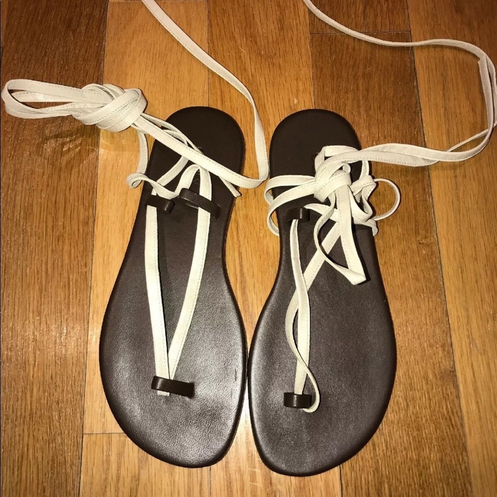 Gunex Italian Gladiator Sandals Size 8 (38)